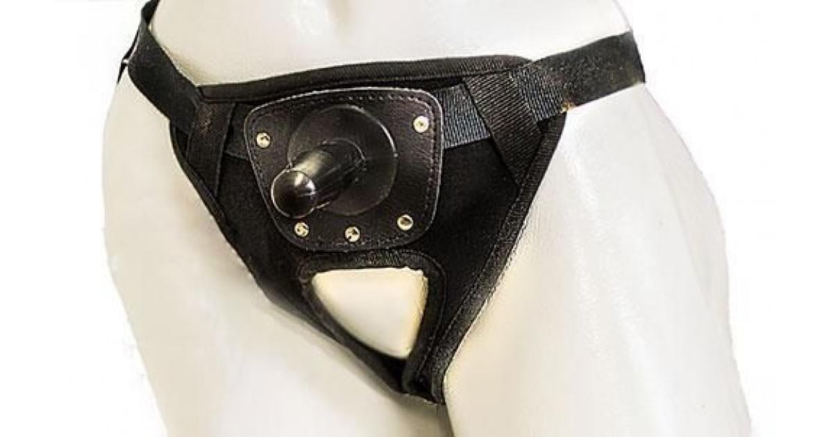 Комплект HARNESS трусики с насадкой №61 купить со скидкой в секс шопе  Страпоны  Трусики с насадками