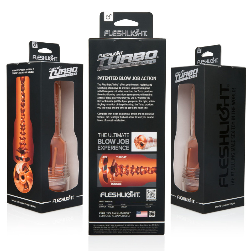 Мастурбатор Fleshlight Turbo Thrust Copper Мастурбатор Fleshlight Turbo Thrust Copper