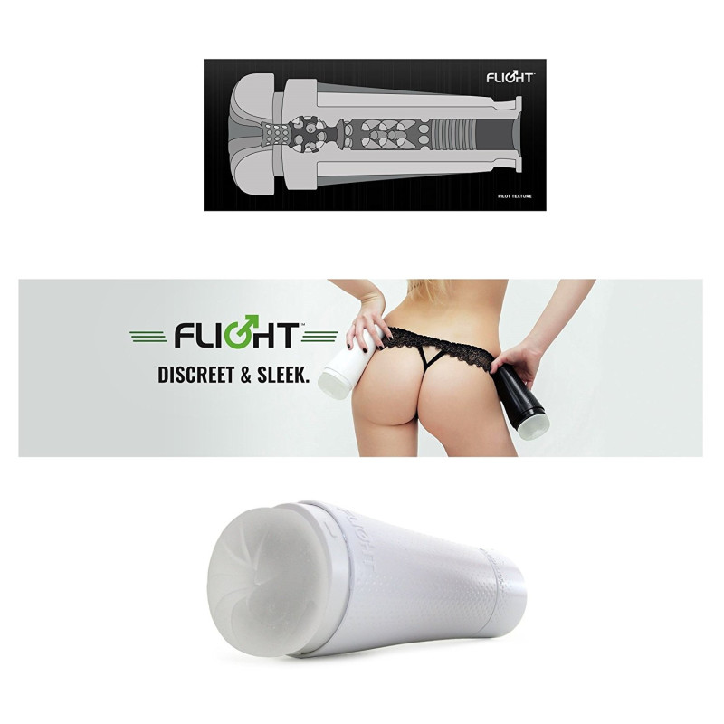Мастурбатор Fleshlight Flight Instructor (Белый) Мастурбатор Fleshlight Flight Instructor (Белый)
