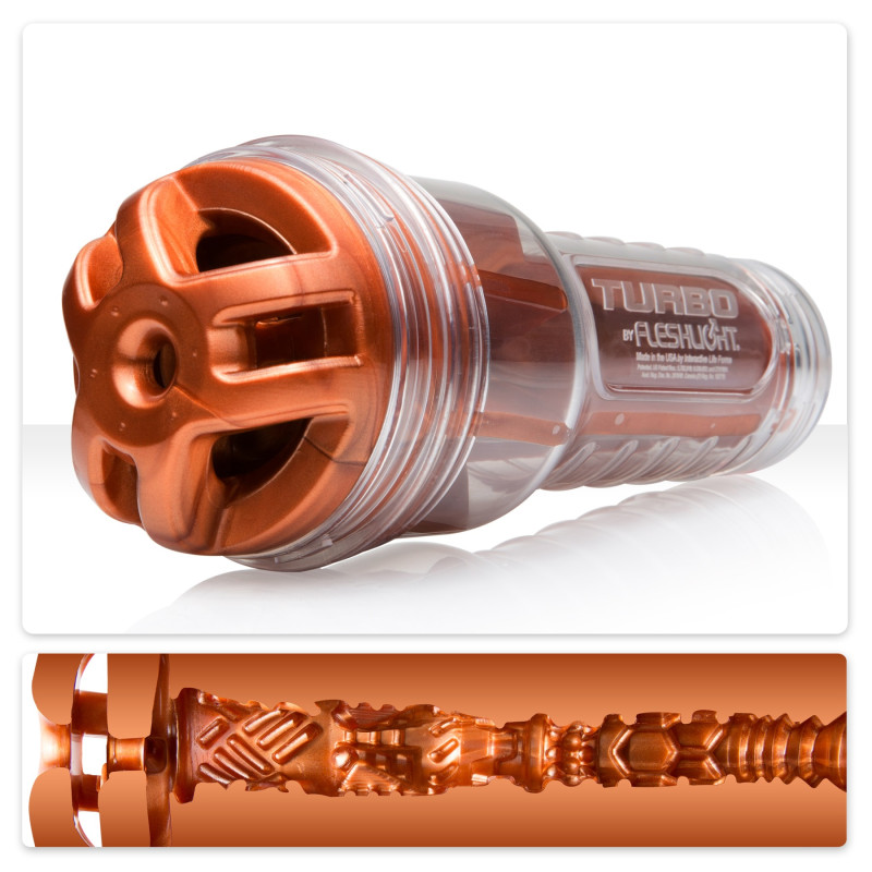 Мастурбатор Fleshlight Turbo Ignition Copper Мастурбатор Fleshlight Turbo Ignition Copper