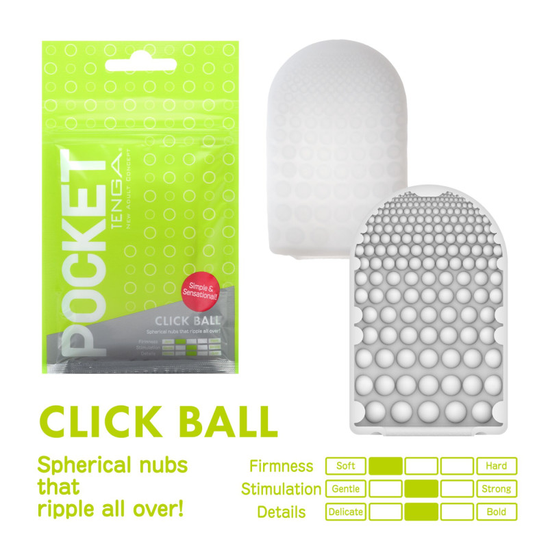Мастурбатор TENGA Pocket Click Ball Мастурбатор TENGA Pocket Click Ball