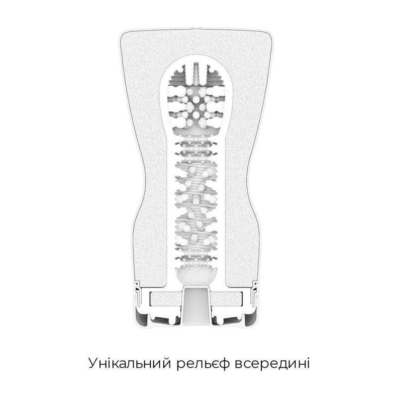 Мастурбатор Tenga Squeeze Tube Cup (мягкая подушечка) GENTLE сдавливаемый