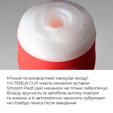 Мастурбатор Tenga Squeeze Tube Cup (м'яка подушечка) STRONG стискається
