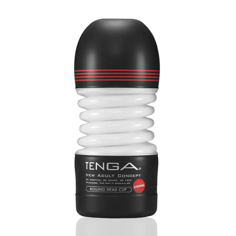 Мастурбатор Tenga Rolling Head Cup STRONG с интенсивной стимуляцией головки Мастурбатор Tenga Rolling Head Cup STRONG с интенсивной стимуляцией головки