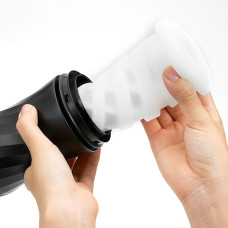 Мастурбатор Tenga Air-Tech TWIST Ripple Голубой