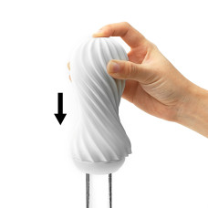 Мастурбатор Tenga FLEX Silky Белый