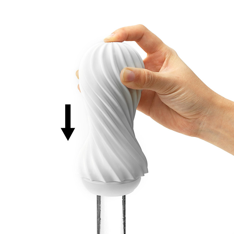 Мастурбатор Tenga FLEX Silky Белый Мастурбатор Tenga FLEX Silky Белый
