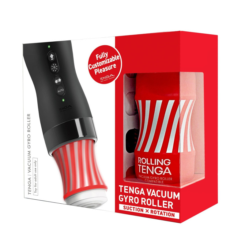 Автоматический мастурбатор Tenga VACUUM GYRO ROLLER, ротация и вакуум, совместимый с Tenga Cup Автоматический мастурбатор Tenga VACUUM GYRO ROLLER, ротация и вакуум, совместимый с Tenga Cup