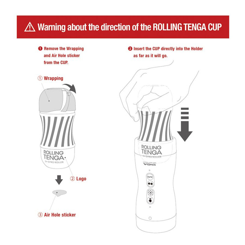 Автоматический мастурбатор Tenga VACUUM GYRO ROLLER, ротация и вакуум, совместимый с Tenga Cup Автоматический мастурбатор Tenga VACUUM GYRO ROLLER, ротация и вакуум, совместимый с Tenga Cup