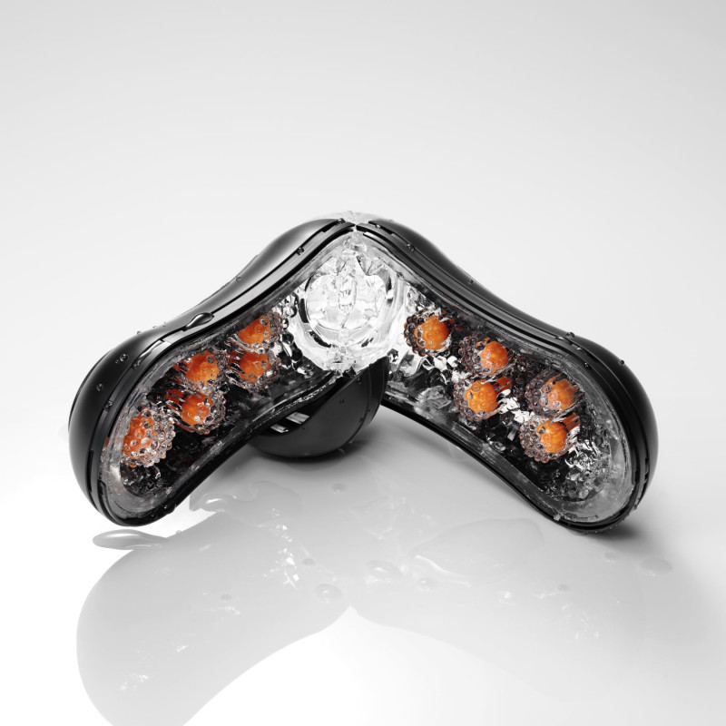 Мастурбатор Tenga FLIP ORB STRONG - Orange Crash Мастурбатор Tenga FLIP ORB STRONG - Orange Crash