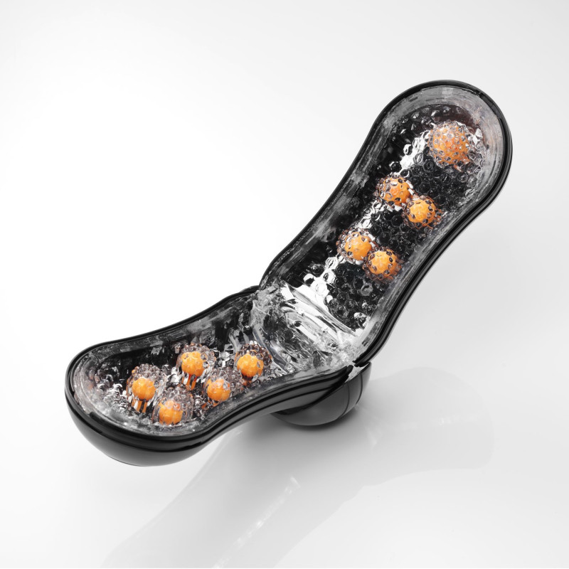 Мастурбатор Tenga FLIP ORB STRONG - Orange Crash Мастурбатор Tenga FLIP ORB STRONG - Orange Crash