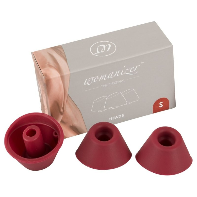 Змінні насадки Womanizer Duo, Inside Out S, Бордові, 3 шт Змінні насадки Womanizer Duo, Inside Out S, Бордові, 3 шт
