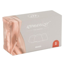 Змінні насадки Womanizer Duo, Inside Out S, Бордові, 3 шт