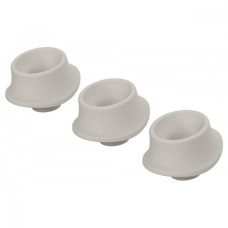 Змінні насадки Womanizer Premium, Classic, Liberty, Starlet - L, Сірі, 3 шт