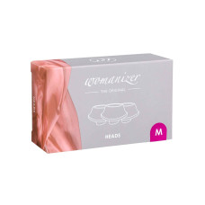 Змінні насадки Womanizer Premium, Classic, Liberty, Starlet - M, Фіолетові, 3 шт