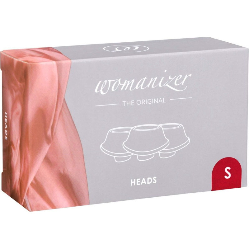 Змінні насадки Womanizer Premium, Classic, Liberty, Starlet - S, Червоні, 3 шт Змінні насадки Womanizer Premium, Classic, Liberty, Starlet - S, Червоні, 3 шт