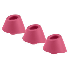 Змінні насадки Womanizer Duo, Inside Out М, Малинові, 3 шт