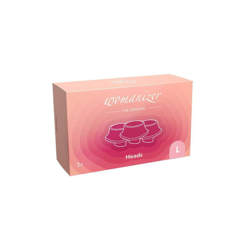 Змінні насадки Womanizer Premium, Classic, Liberty, Starlet - L, Рожеві, 3 шт Змінні насадки Womanizer Premium, Classic, Liberty, Starlet - L, Рожеві, 3 шт