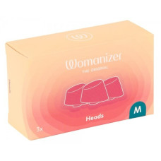 Змінні насадки Womanizer Duo, Inside Out М, Зелені, 3 шт