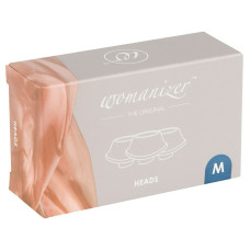 Змінні насадки Womanizer Premium, Classic, Liberty, Starlet - M, Сині, 3 шт