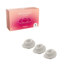 Змінні насадки Womanizer Premium, Classic, Liberty, Starlet - S, Сірі, 3 шт