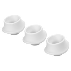 Змінні насадки Womanizer Premium, Classic, Liberty, Starlet - L, Білі, 3 шт