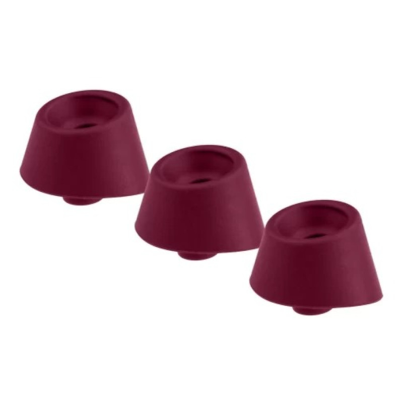 Змінні насадки Womanizer Duo, Inside Out М, Бордові, 3 шт Змінні насадки Womanizer Duo, Inside Out М, Бордові, 3 шт