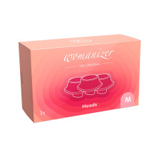 Змінні насадки Womanizer Premium, Classic, Liberty, Starlet - S, Рожеві, 3 шт