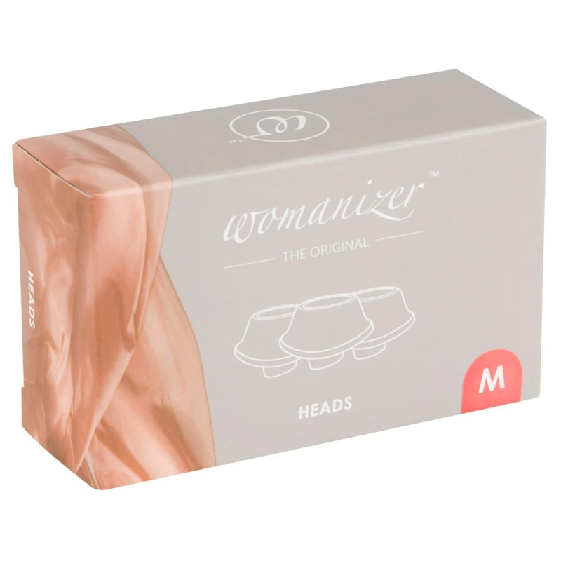 Змінні насадки Womanizer Premium, Classic, Liberty, Starlet - M, Малинові, 3 шт Змінні насадки Womanizer Premium, Classic, Liberty, Starlet - M, Малинові, 3 шт