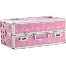 Большой кейс для хранения секс-игрушек BMS Factory Large Lokable Vibrator Case Pink, кодовый замок