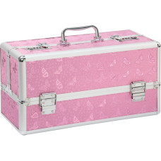 Большой кейс для хранения секс-игрушек BMS Factory Large Lokable Vibrator Case Pink, кодовый замок
