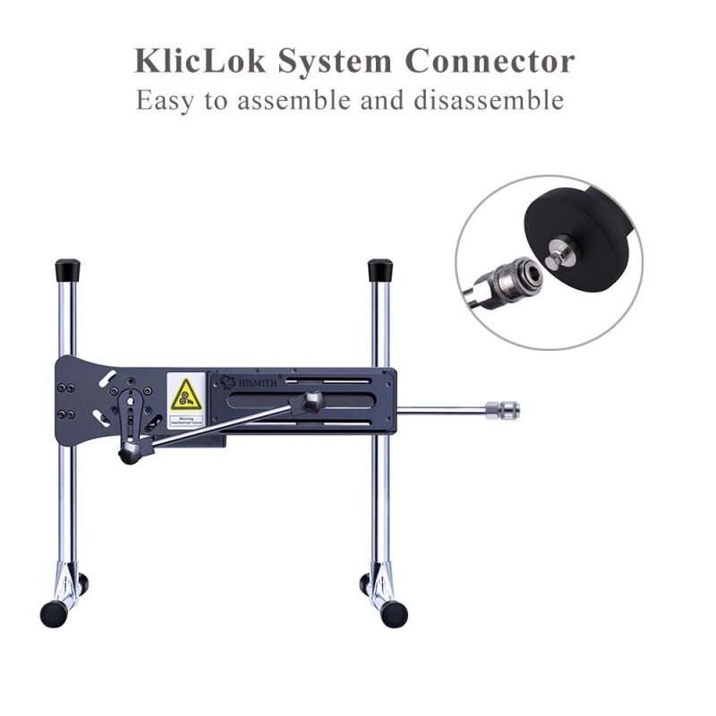 Силіконовий фалоімітатор для секс-машин Hismith 7.1″ Anal Dildo Black, система KlicLok Силіконовий фалоімітатор для секс-машин Hismith 7.1″ Anal Dildo Black, система KlicLok