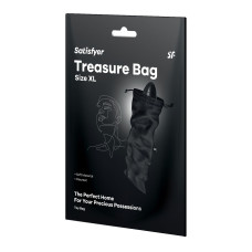 Мешочек для хранения игрушек Satisfyer Treasure Bag XL Black