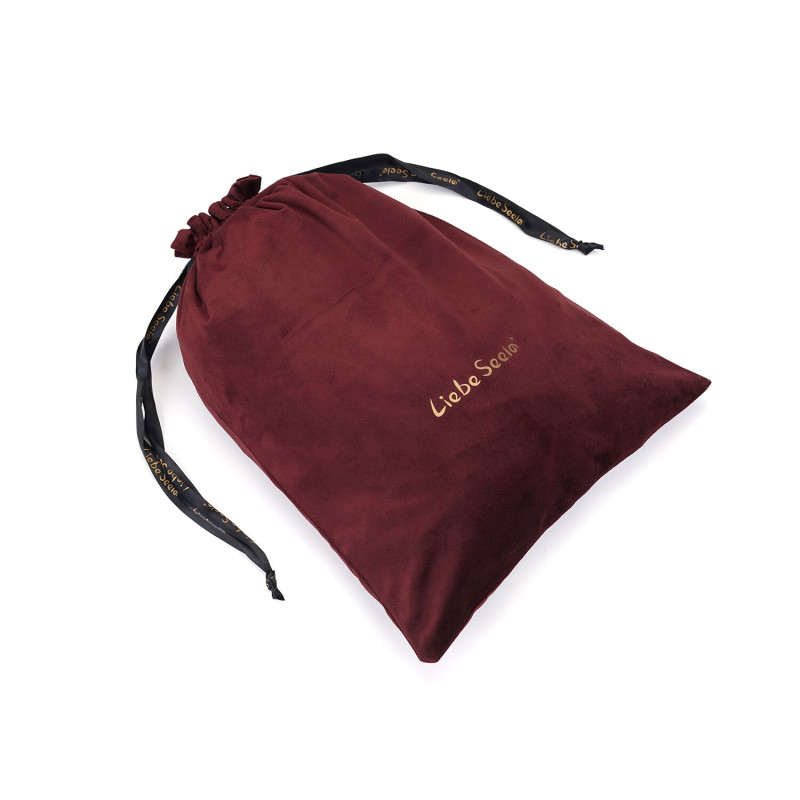 Оксамитовий мішечок для зберігання іграшок Liebe Seele Wine Red Large Storage Bag Oblong, 34х45 см Оксамитовий мішечок для зберігання іграшок Liebe Seele Wine Red Large Storage Bag Oblong, 34х45 см