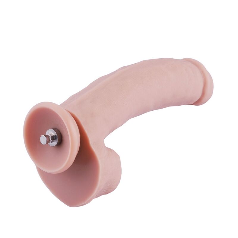 Силіконовий фалоімітатор для секс-машин Hismith 8.3″ Silicone Dildo, вигнутий, система KlicLok Силіконовий фалоімітатор для секс-машин Hismith 8.3″ Silicone Dildo, вигнутий, система KlicLok