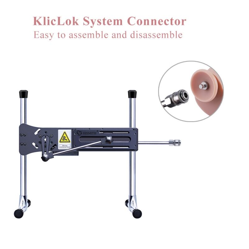 Силіконовий фалоімітатор для секс-машин Hismith 8.3″ Silicone Dildo, вигнутий, система KlicLok Силіконовий фалоімітатор для секс-машин Hismith 8.3″ Silicone Dildo, вигнутий, система KlicLok