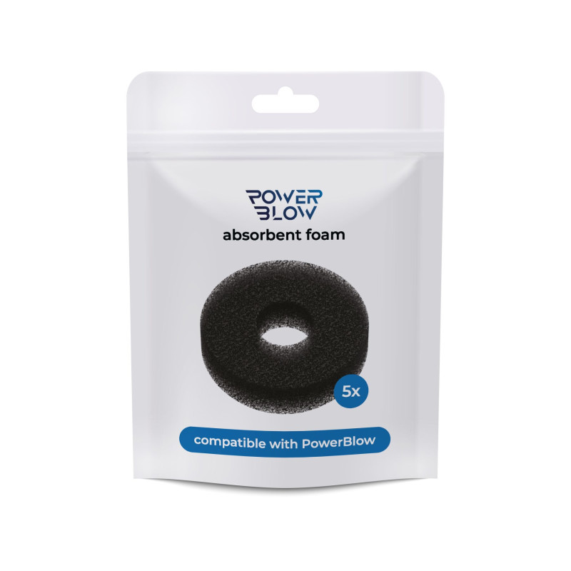 Поглинальна губка Kiiroo Powerblow Absorbent Foam 5 шт Поглинальна губка Kiiroo Powerblow Absorbent Foam 5 шт