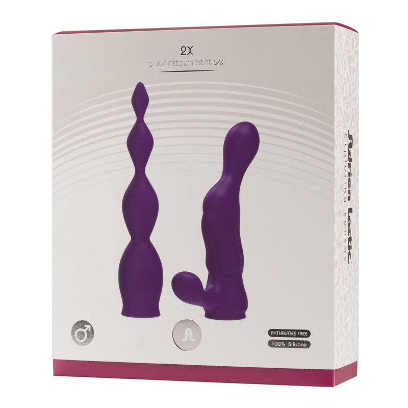 Насадки Adrien Lastic для AD-2X - Anal set