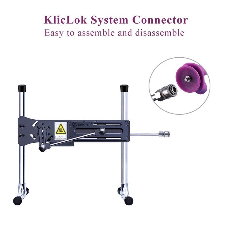 Фаллоимитатор с вибрацией для секс-машин Hismith 8.2 Purple Silicone Dildo with Vibe, KlicLok Фаллоимитатор с вибрацией для секс-машин Hismith 8.2 Purple Silicone Dildo with Vibe, KlicLok