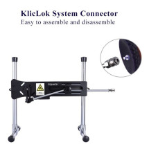 Силиконовый дилдо Hismith 8.35 Curved Silicone Dildo Red Monster Series