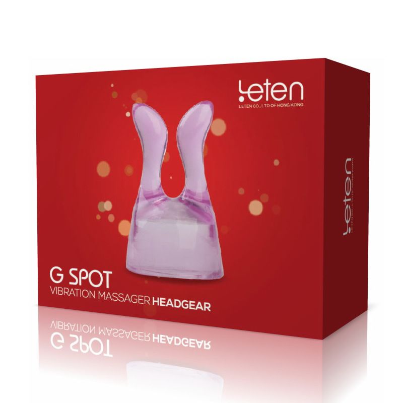 Насадка для вібромасажера Leten G SPOT HEADGEAR 2 40 x 60 мм Насадка для вібромасажера Leten G SPOT HEADGEAR 2 40 x 60 мм