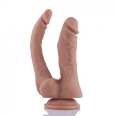 Подвійний фалоімітатор Hismith 9.8 Double Penetrator Silicone Dildo