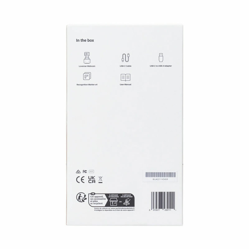 4К веб-камера с искусственным интеллектом Lovense WebCam, для стрима, активация чаевыми 4К веб-камера с искусственным интеллектом Lovense WebCam, для стрима, активация чаевыми