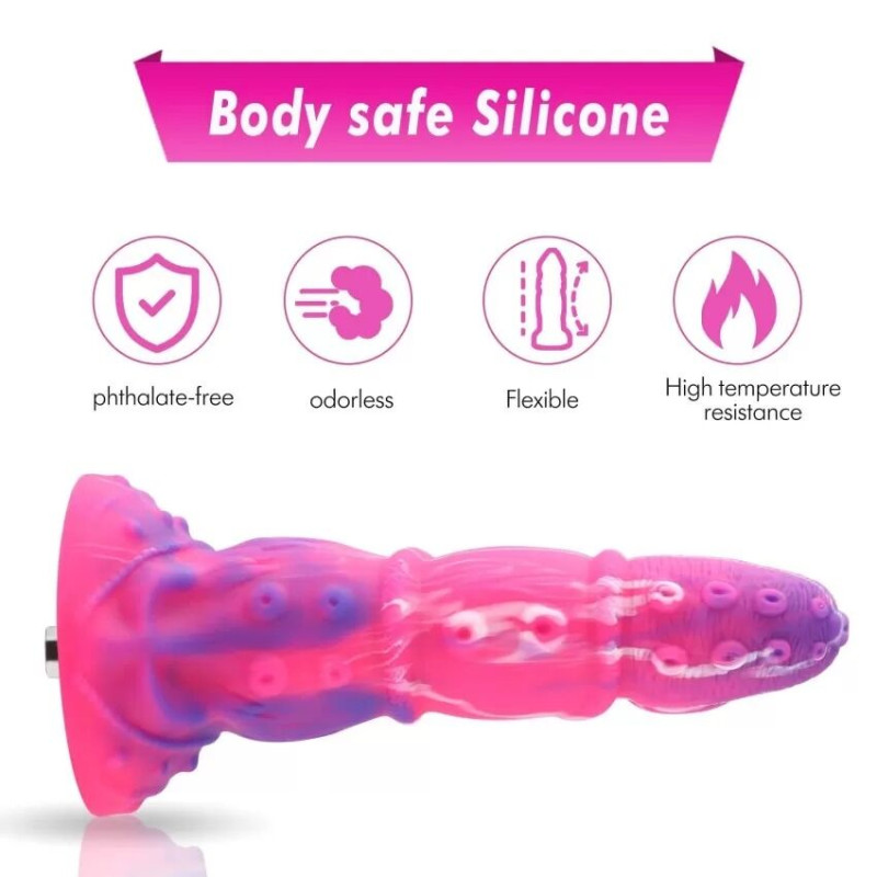 Силиконовый дилдо Hismith Silicone Tentacle Dildo Monster Series Силиконовый дилдо Hismith Silicone Tentacle Dildo Monster Series