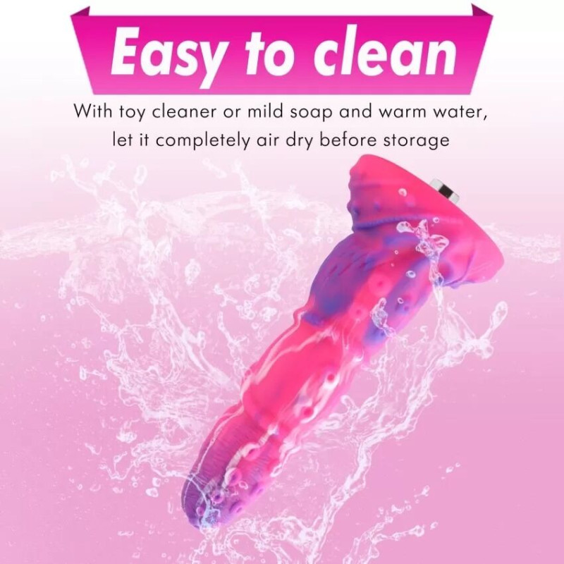 Силиконовый дилдо Hismith Silicone Tentacle Dildo Monster Series Силиконовый дилдо Hismith Silicone Tentacle Dildo Monster Series