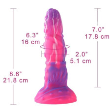 Силиконовый дилдо Hismith Silicone Tentacle Dildo Monster Series
