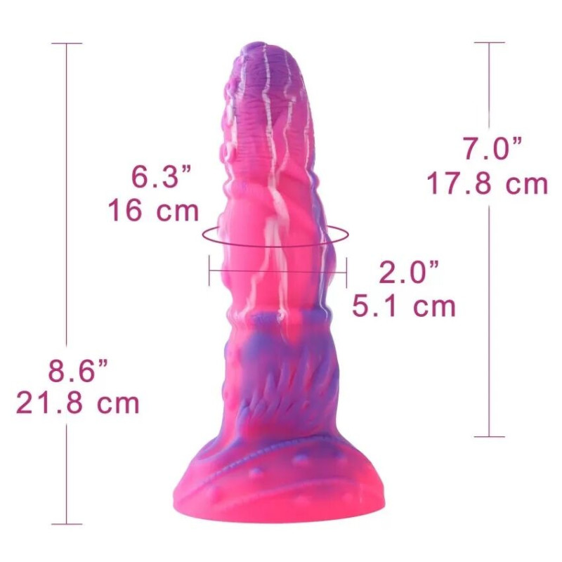 Силиконовый дилдо Hismith Silicone Tentacle Dildo Monster Series Силиконовый дилдо Hismith Silicone Tentacle Dildo Monster Series
