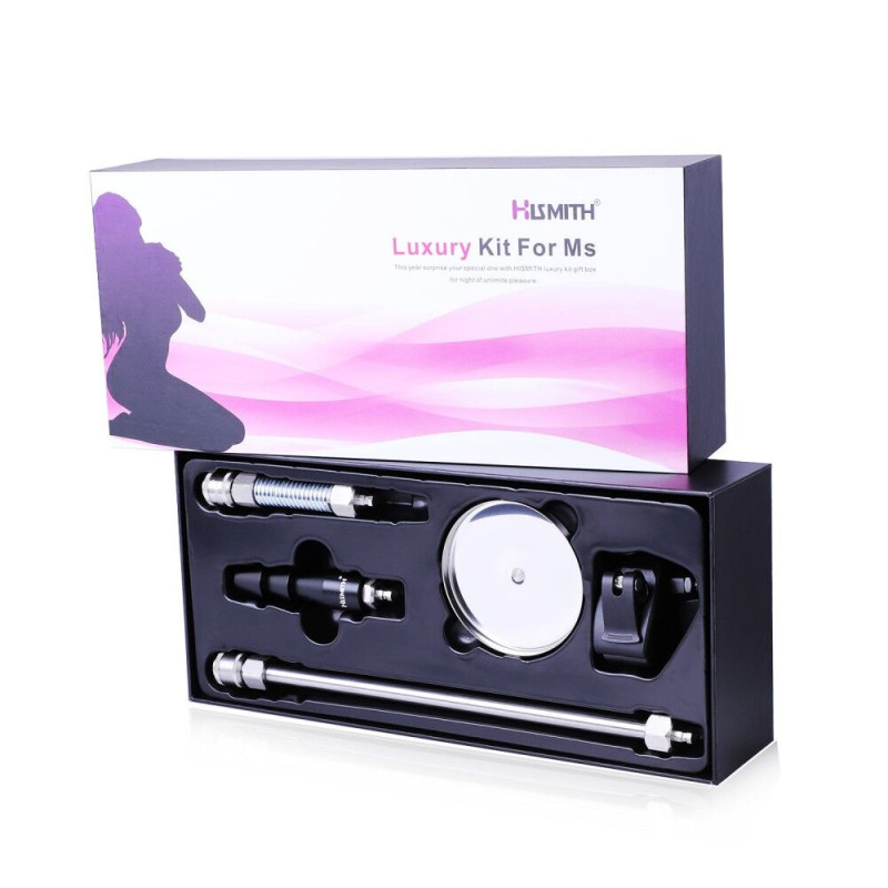Набір адаптерів «для неї» для секс-машин Hismith KlicLok System Set for Her Набір адаптерів «для неї» для секс-машин Hismith KlicLok System Set for Her