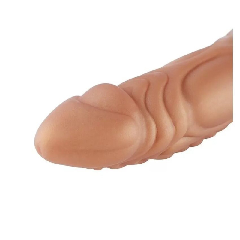 Силиконовый дилдо Hismith Slightly Curved Silicone Dildo Monster Series