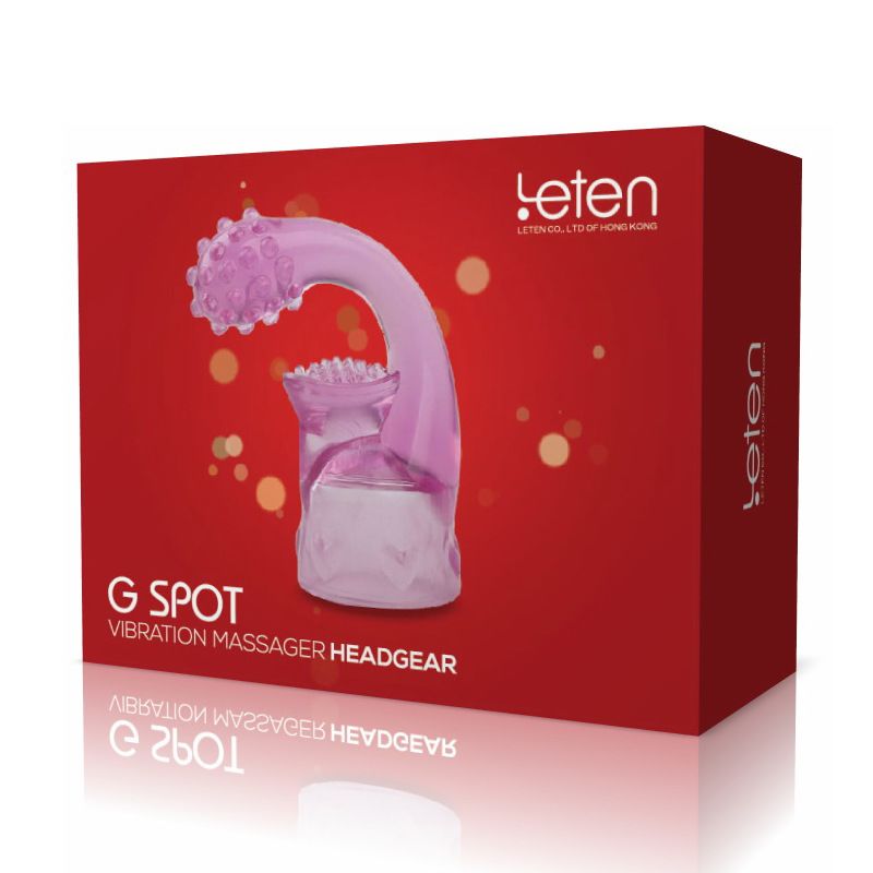 Насадка для вібромасажера Leten G SPOT HEADGEAR 3 40 x 82 мм Насадка для вібромасажера Leten G SPOT HEADGEAR 3 40 x 82 мм